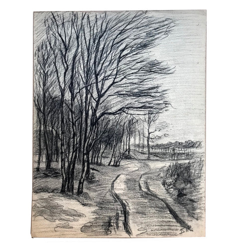 Evert Rabbers Landscape Drawing 65