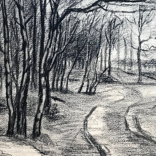 Evert Rabbers Landscape Drawing 65