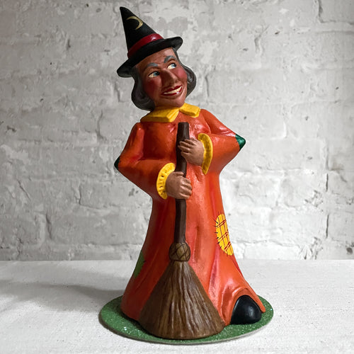 Witch in Orange Dress