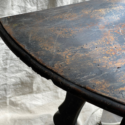 Pair of 18th Century Demilune Tables