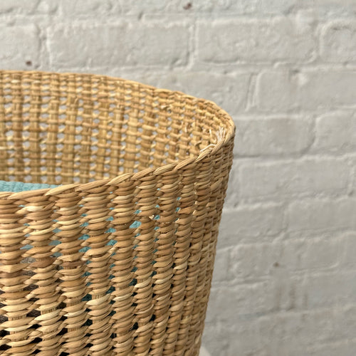 Cylinder woven basket detail