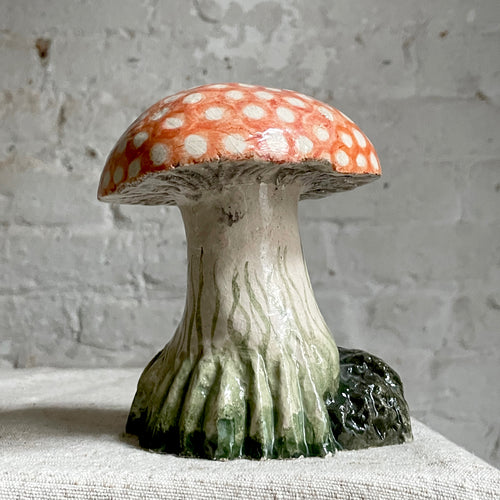 Nathalie Lété Hand Painted "Baby Mushroom"