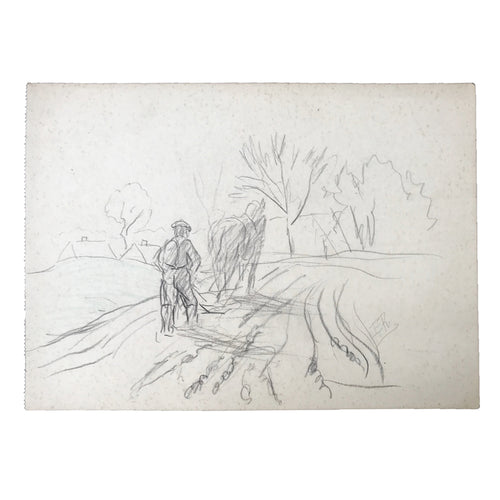 Evert Rabbers Landscape Drawing 43