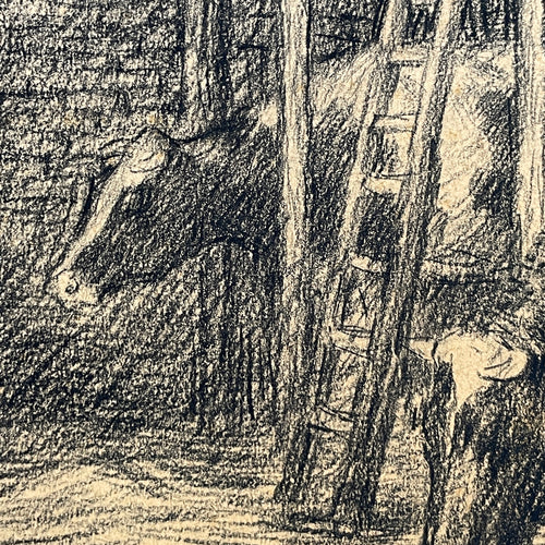 Evert Rabbers Barn Drawing 50