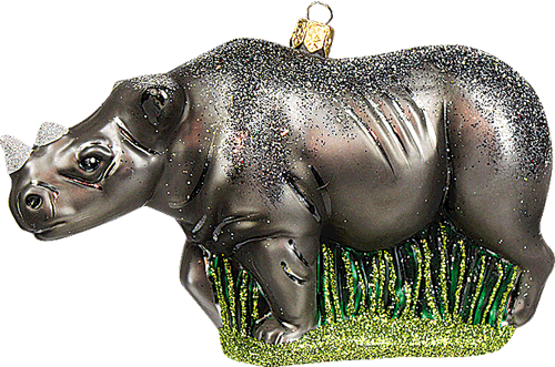 Rhino Ornament