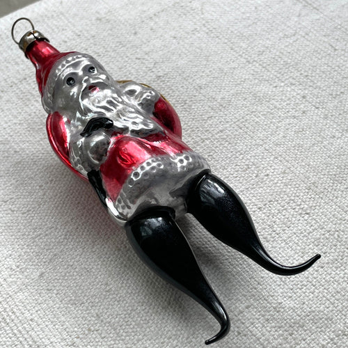 Nostalgic Santa with Legs Ornament