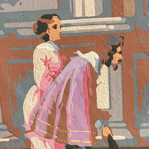 Pair of 19th Century Wallpaper Panels