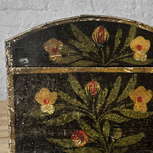 18th Century French Painted Trunk
