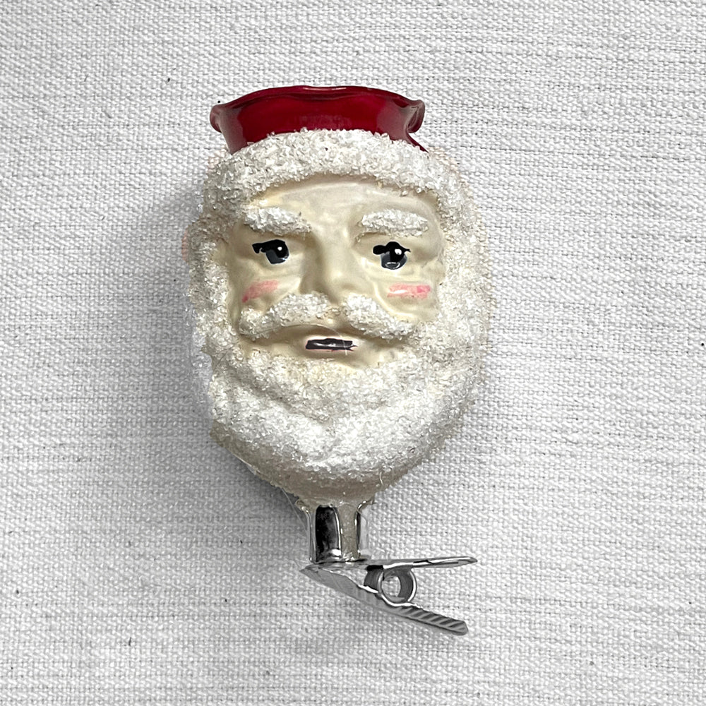 Nostalgic Santa Lamp Clip-On Ornament