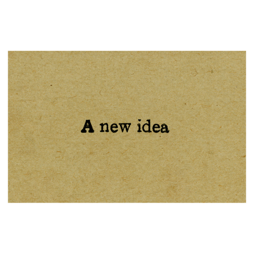 A New Idea