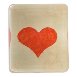 Spotted Red Heart