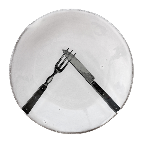 Fork & Knife Plate