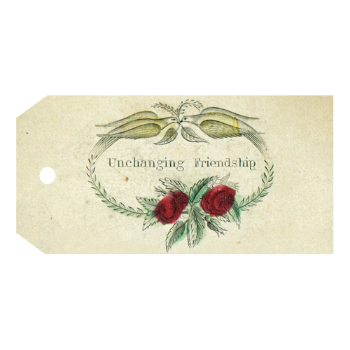 Unchanging Friendship Gift Tag