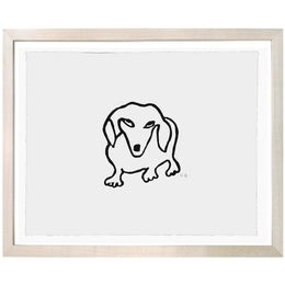 Three Legged Dachshund