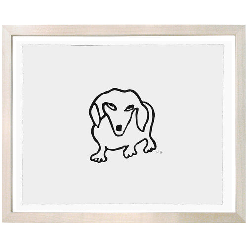 Three Legged Dachshund