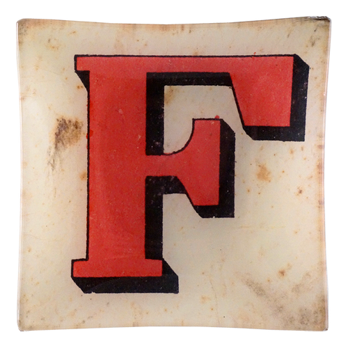 Block Letter F