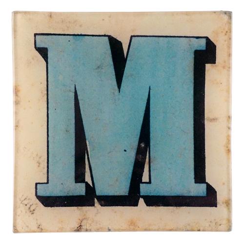 Block Letter M