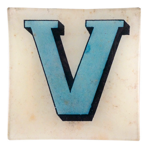 Block Letter V